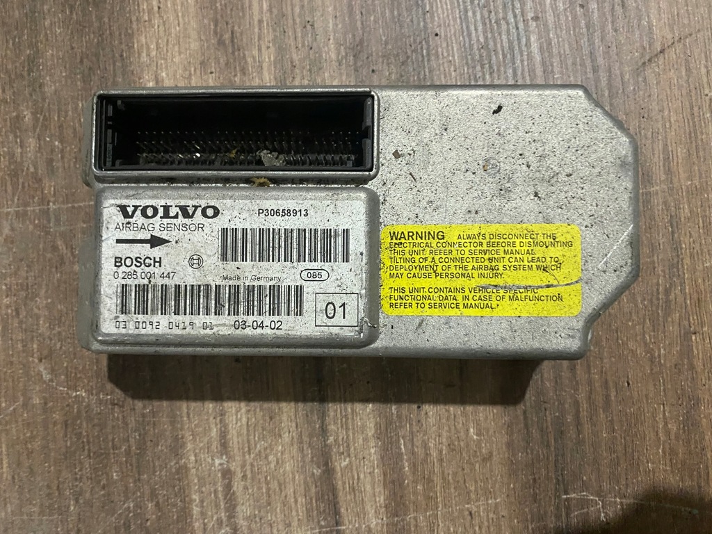 VOLVO XC90 SENSOR AIRBAG 12485454064 oficjalne archiwum Allegro