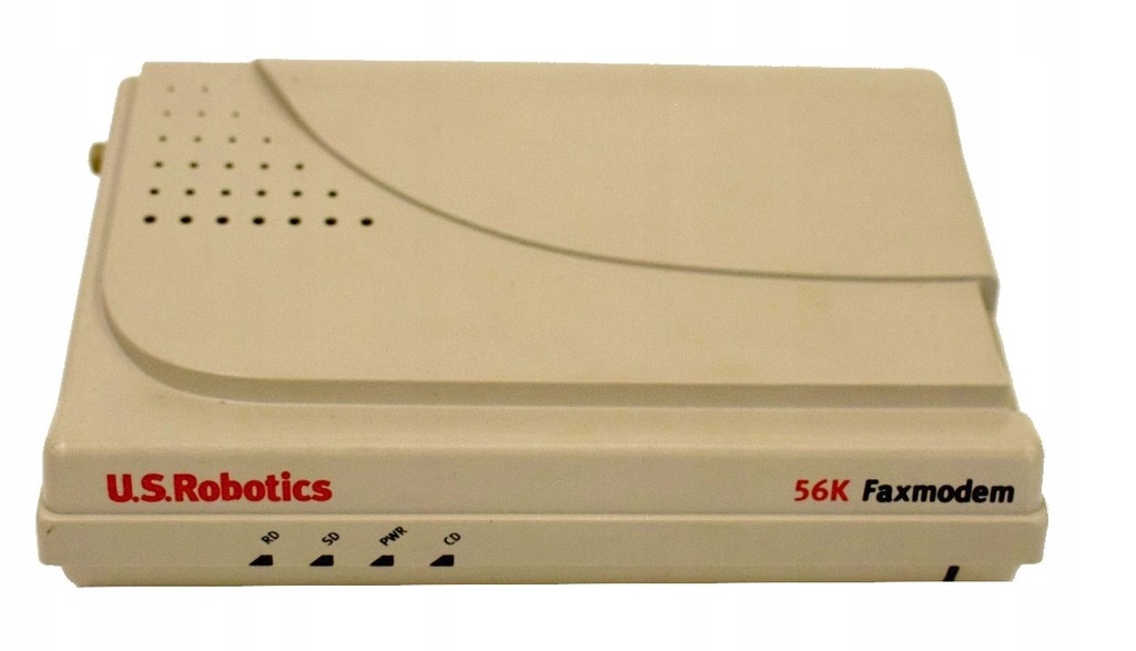 FAXMODEM EXTERNAL US ROBOTICS USR025630G 56K SZARY