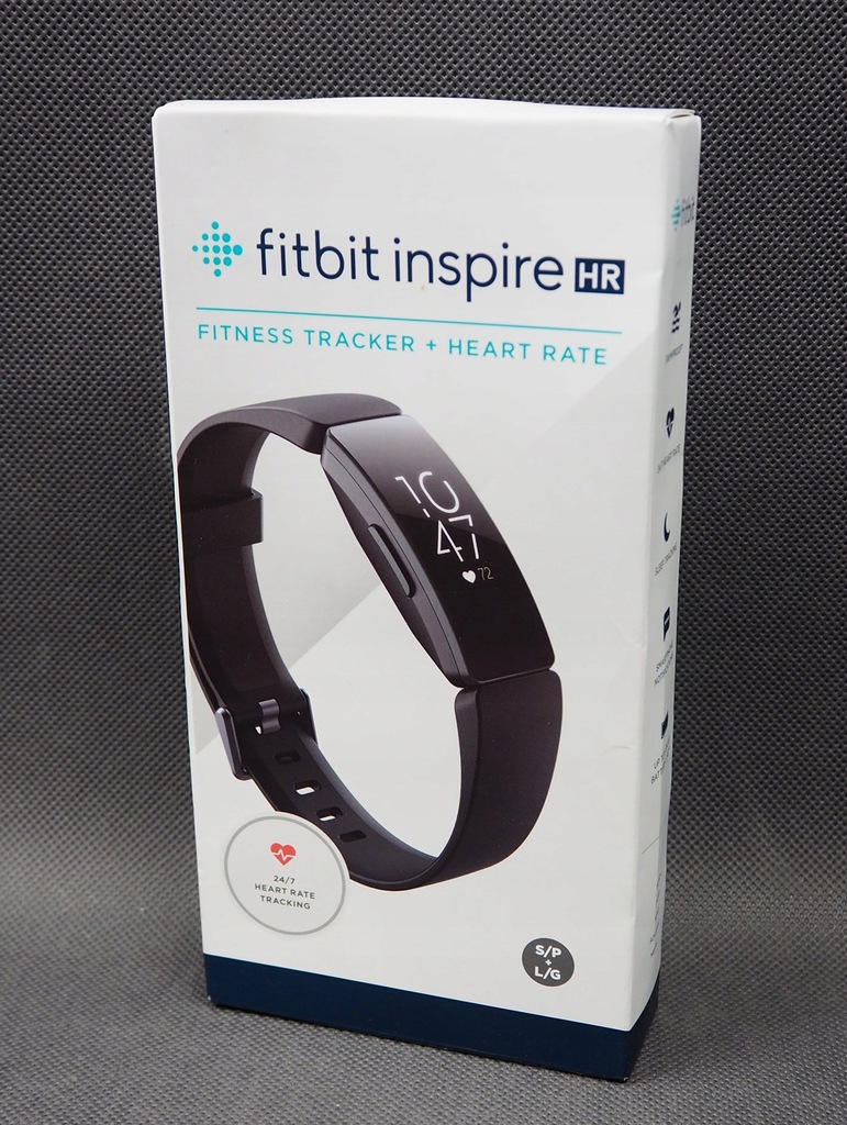 Купить Черный смарт-браслет FITBIT Inspire HR WR50 с функцией измерения пульса: отзывы, фото, характеристики в интерне-магазине Aredi.ru