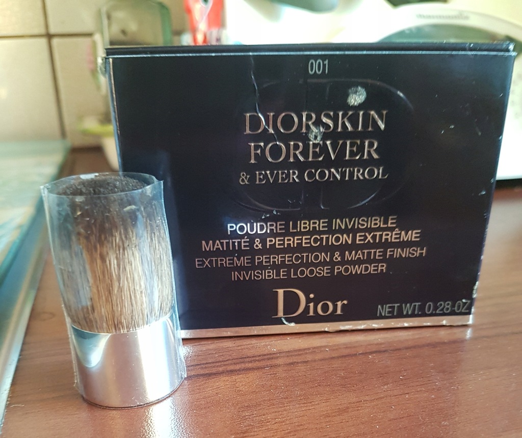 DIOR pędzel do pudru różu Kabuki pędzel podróżny