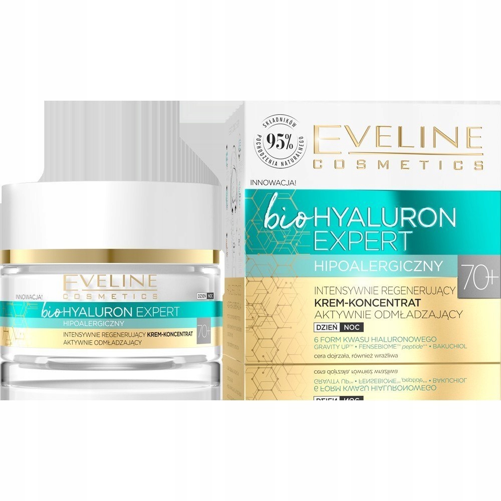 EVELINE*BIO HYALURON EXPERT Krem koncentrat 70+