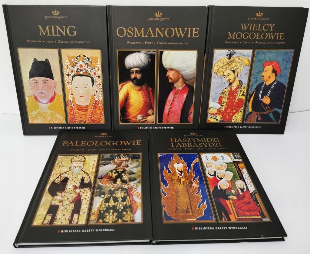 DYNASTIE ŚWIATA tomy od 1 do 5