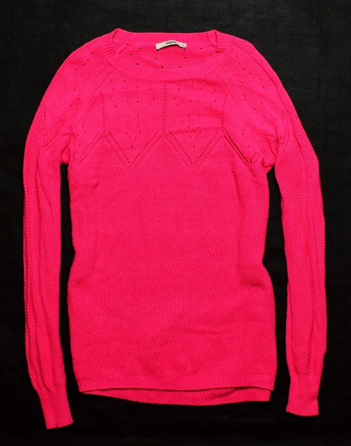 5539-14 ...OASISS... m#k SWETER AZUROWY PINK r.38