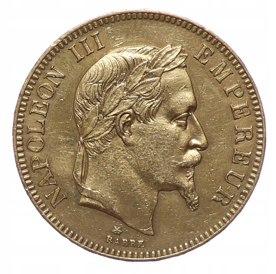 100 Franków - Napoleon III - Francja - 1866 A