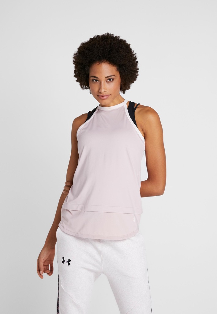 O1K505*UNDER ARMOUR RÓŻOWA BLUZKA SPORTOWA XS R01