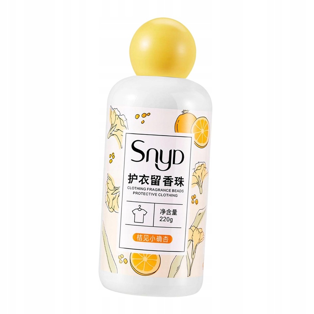 Fragrance pearls Fresh fragrance Long lasting laundry for cleaning Orange