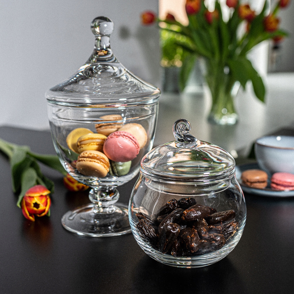 Купить GLASS CANDY BOX Контейнер для конфет НАБОР 2: отзывы, фото и ...