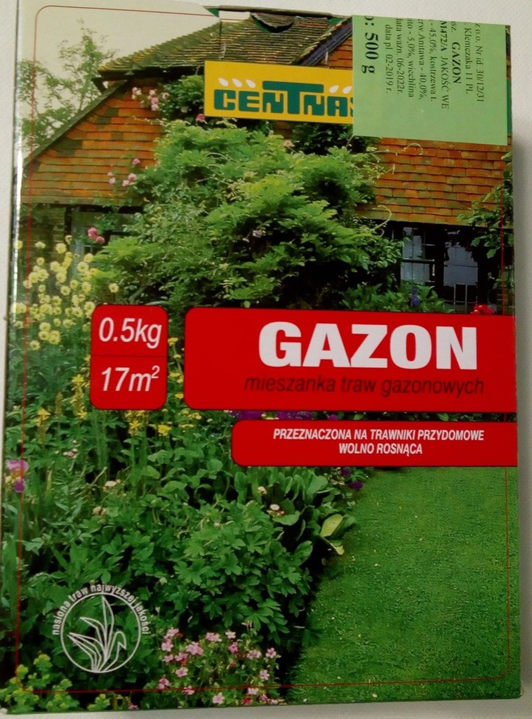 Купить Трава Газонная Центнас Газон семена газона 0,5 кг: отзывы, фото .