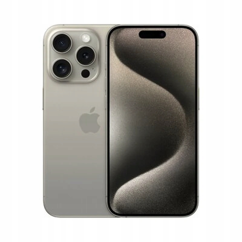 Smartfon Apple iPhone 15 Pro 128GB tytan naturalny