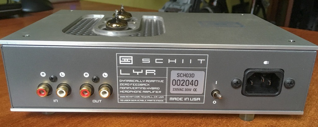 Schiit lyr lampowy przedwzmacniacz wzmacniacz