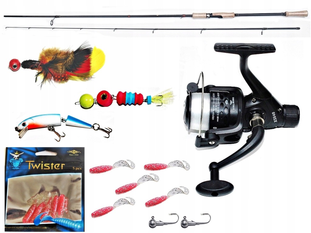 TWISTERY MIKADO + TACHIBANA SPIN 270 + AKCESORIA.