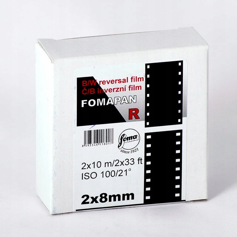 FOMAPAN R 100 Film 2x8 mm/10 metrów