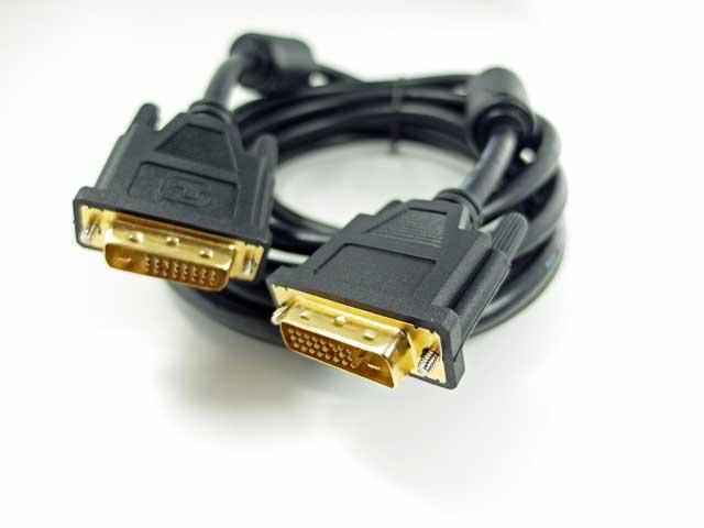 kabel przewód DVI 3m dual link filtry