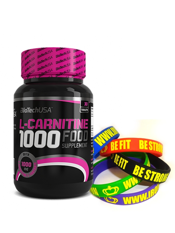 L-Carnitine 1000 30 tabletek (30 porcji) + PREZENT