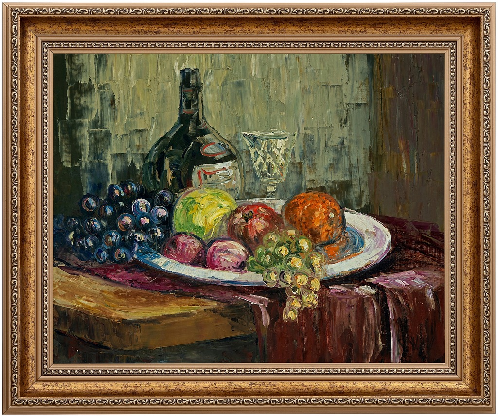 GEORGE WILLIAM HILL 1862-1934 PRZEDWOJENNY OBRAZ