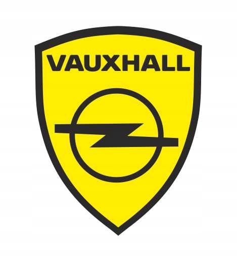 Naklejka Vauxhall OPEL motyw ferrari 7cm