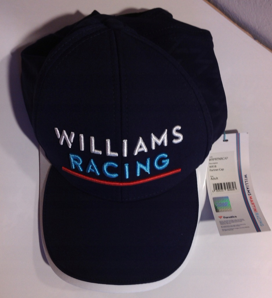 WILLIAMS RACING 2018 F1 KUBICA KOSZULKA CZAPKA