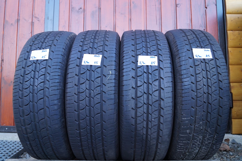 4szt 630zł opony BARUM 215/65 R16 C 109/107R 7,3mm - 7292246592