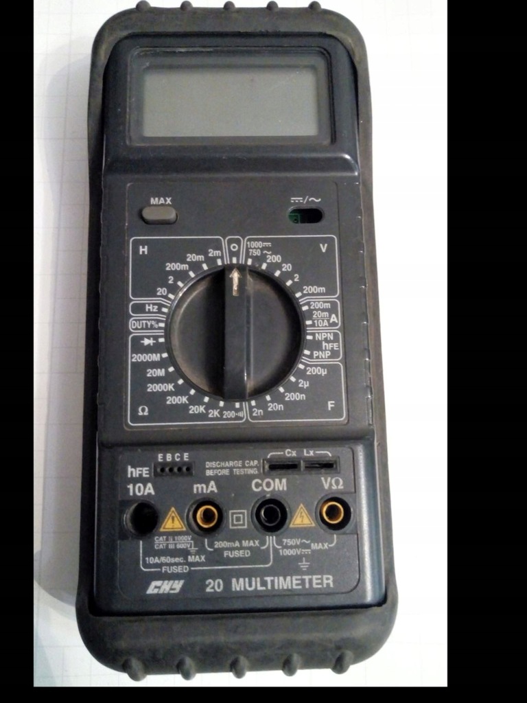 Multimetr Cyfrowy Chy Oficjalne Archiwum Allegro