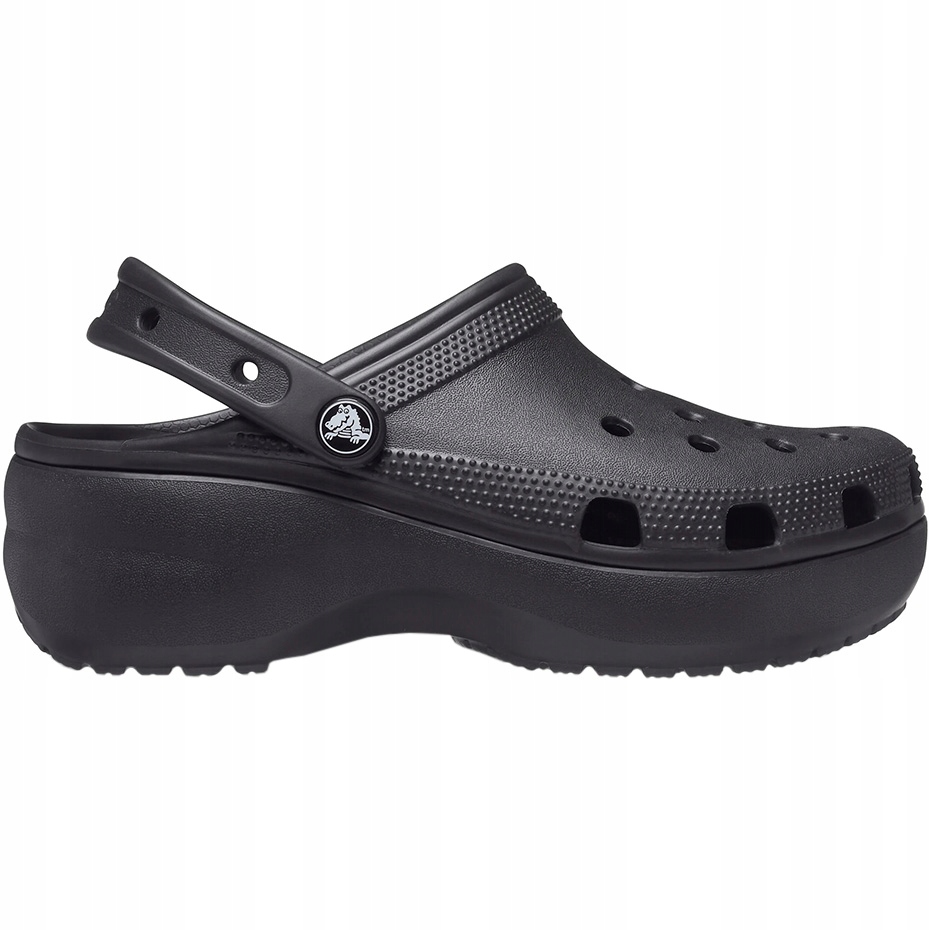 Chodaki damskie Crocs Classic Platform czarne 206750 001 37-38