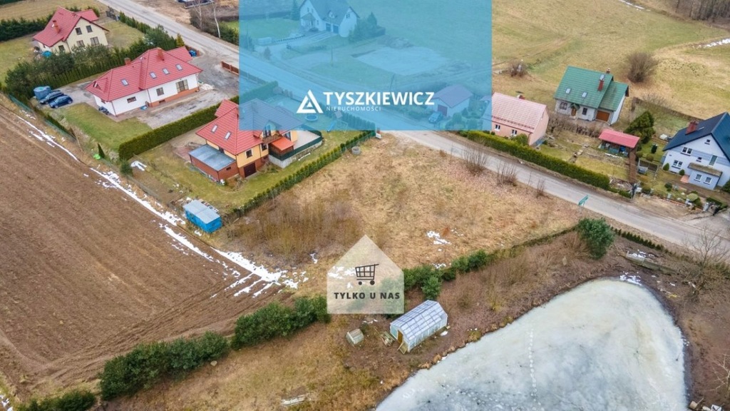 Działka, Kościerska Huta, 1000 m²