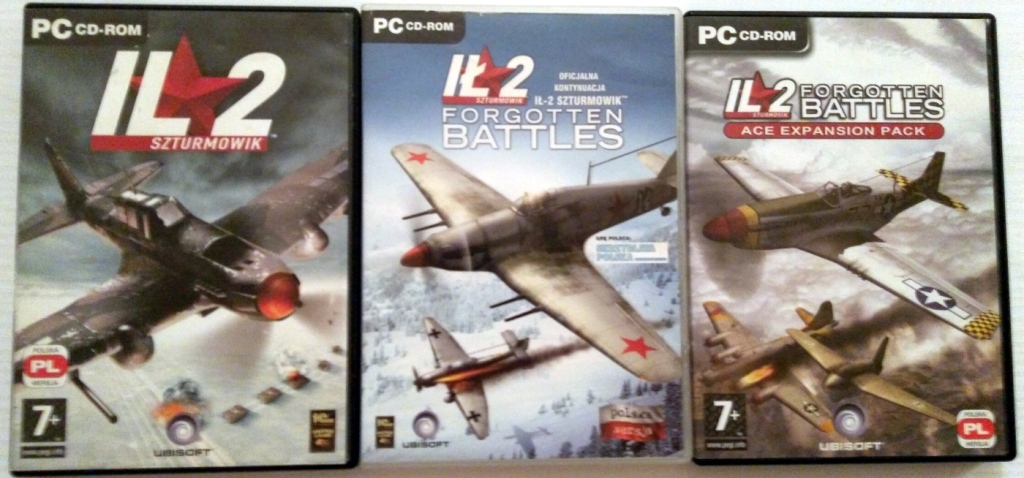 GRY PC IŁ-2 IL-2 + EXPANSION PACK --SZTAB WSZiB--