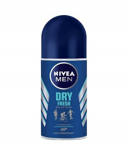 NIVEA Dezodorant Dry Fresh roll-on męski 50ml !