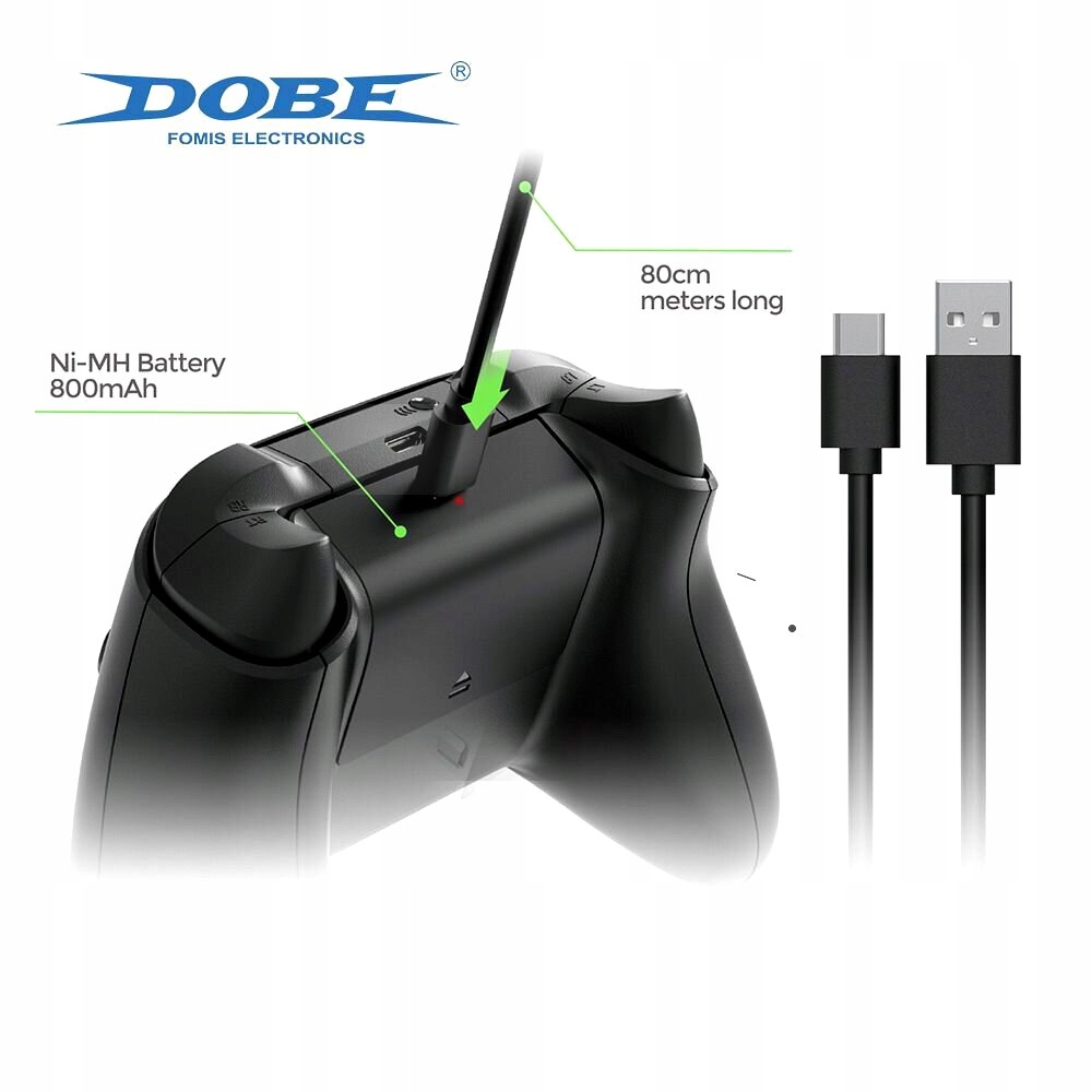 Akumulator do pada XBOX Series X / S 800mAh TYX-2610B czarny