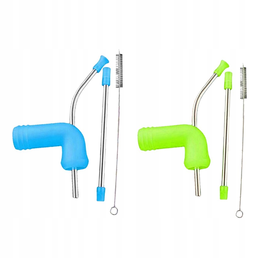 2x Piwo Snorkel Drink Bong Lejek Butelka Adapter 12231753913