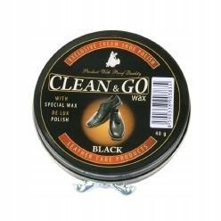 Pasta do butów pusz Clean&GO 40g czarna
