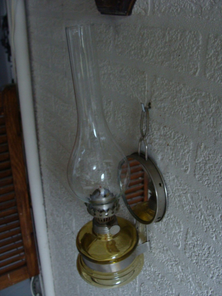 stara Lampa naftowa z prl-u