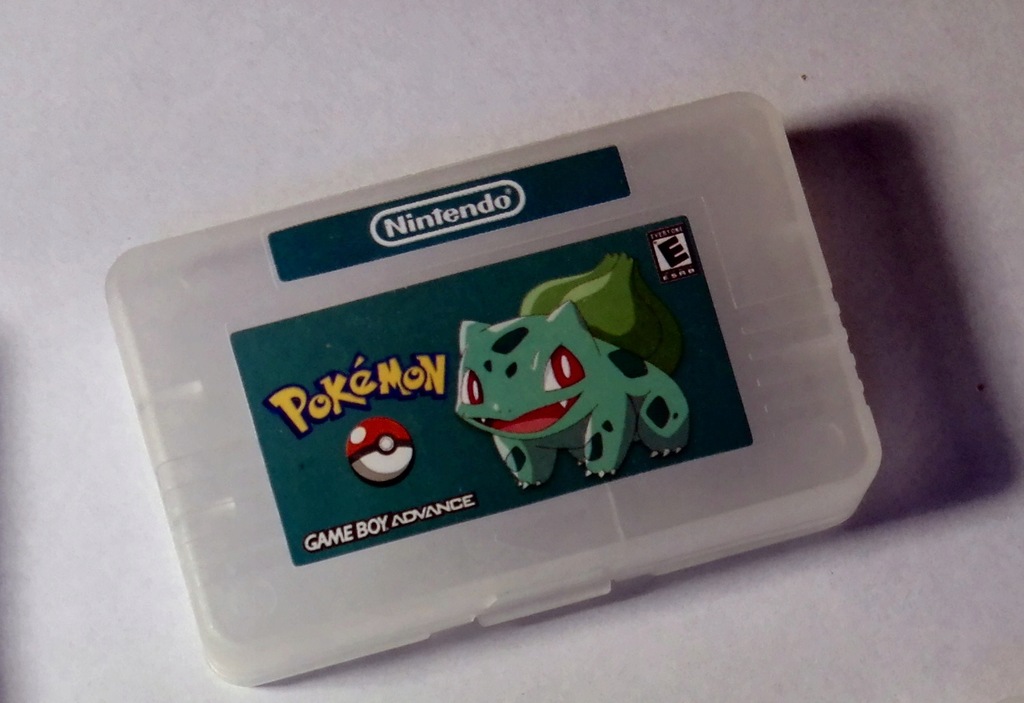 Pudełko gry GBA GAMEBOY Advance Pokemon - zielony