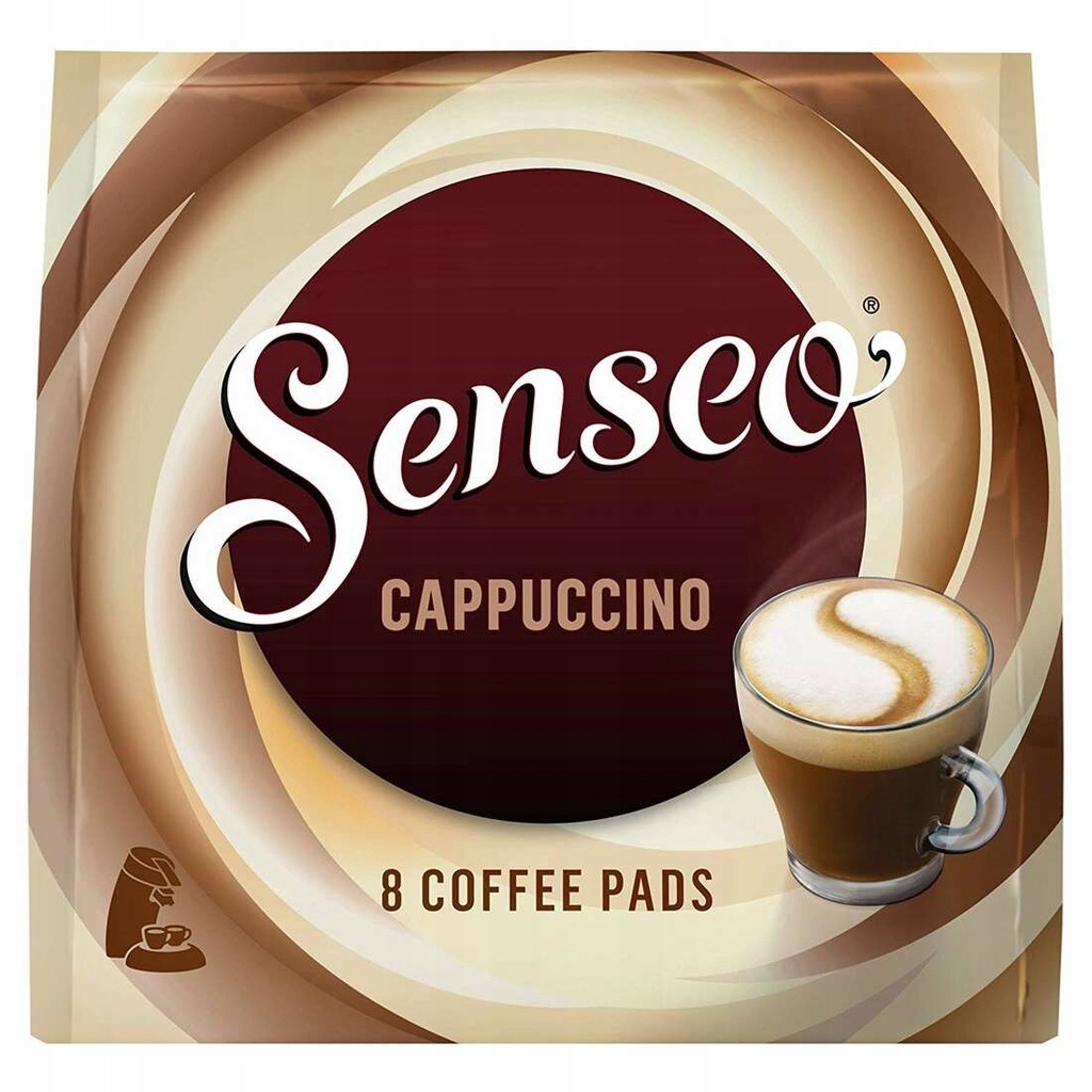 Senseo Pads Cappuccino, 8 kapsułek kawy