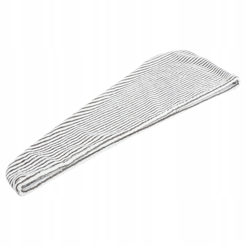 Coral Fleece Dry Hair Cap Striped Hair Wrap Towel