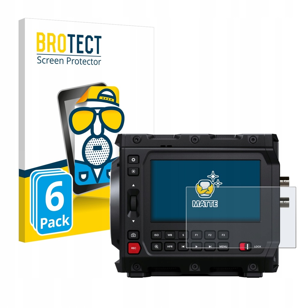 6x BROTECT Matte Screen Protector for Blackmagic Design Pyxis 6K