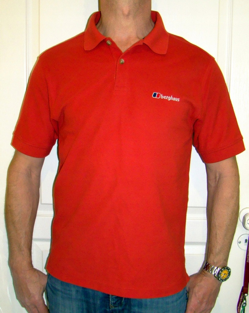 BERGHAUS koszulka pique polo # OUTDOOR nowa # L