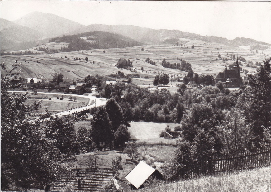 LUBIEŃ - KOŚCIÓŁ - PANORAMA - POWIAT MYŚLENICE - NAKŁAD 1000 SZTUK