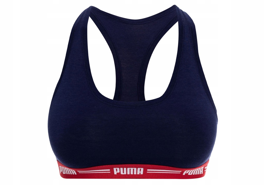 PUMA BIUSTONOSZ STANIK SPORTOWY NAVY r. S