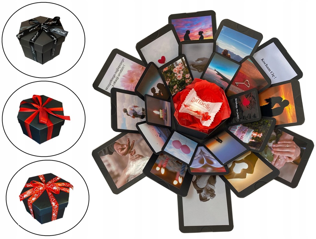 Prezent na 18 osiemnastę ZDJĘCIA EXPLODING BOX Dzień chłopaka