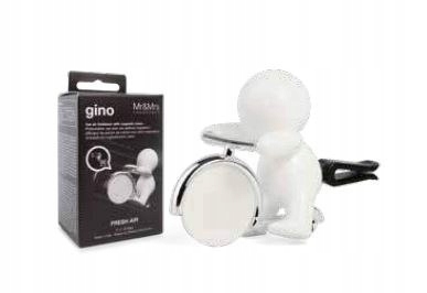 Mr&Mrs GINO Scent for Car, White, with magneti