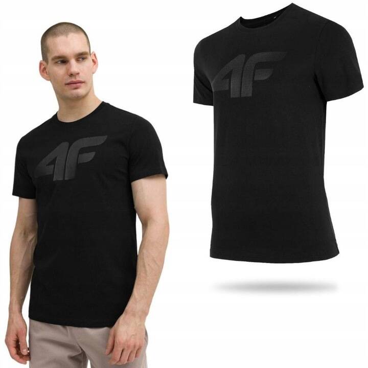 KOSZULKA MĘSKA BAWEŁNIANA T-SHIRT SPORTOWY 4F M1155 r XXL