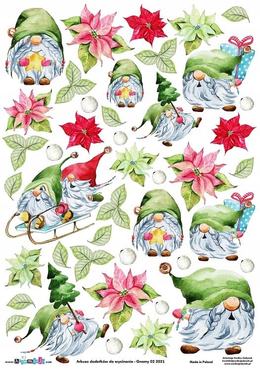 Arkusz dodatków Artemisja A4 – Gnomy 02