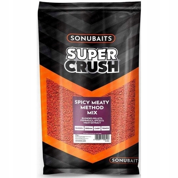 SONUBAITS SUPERCRUSH - SPICY MEATY 2KG