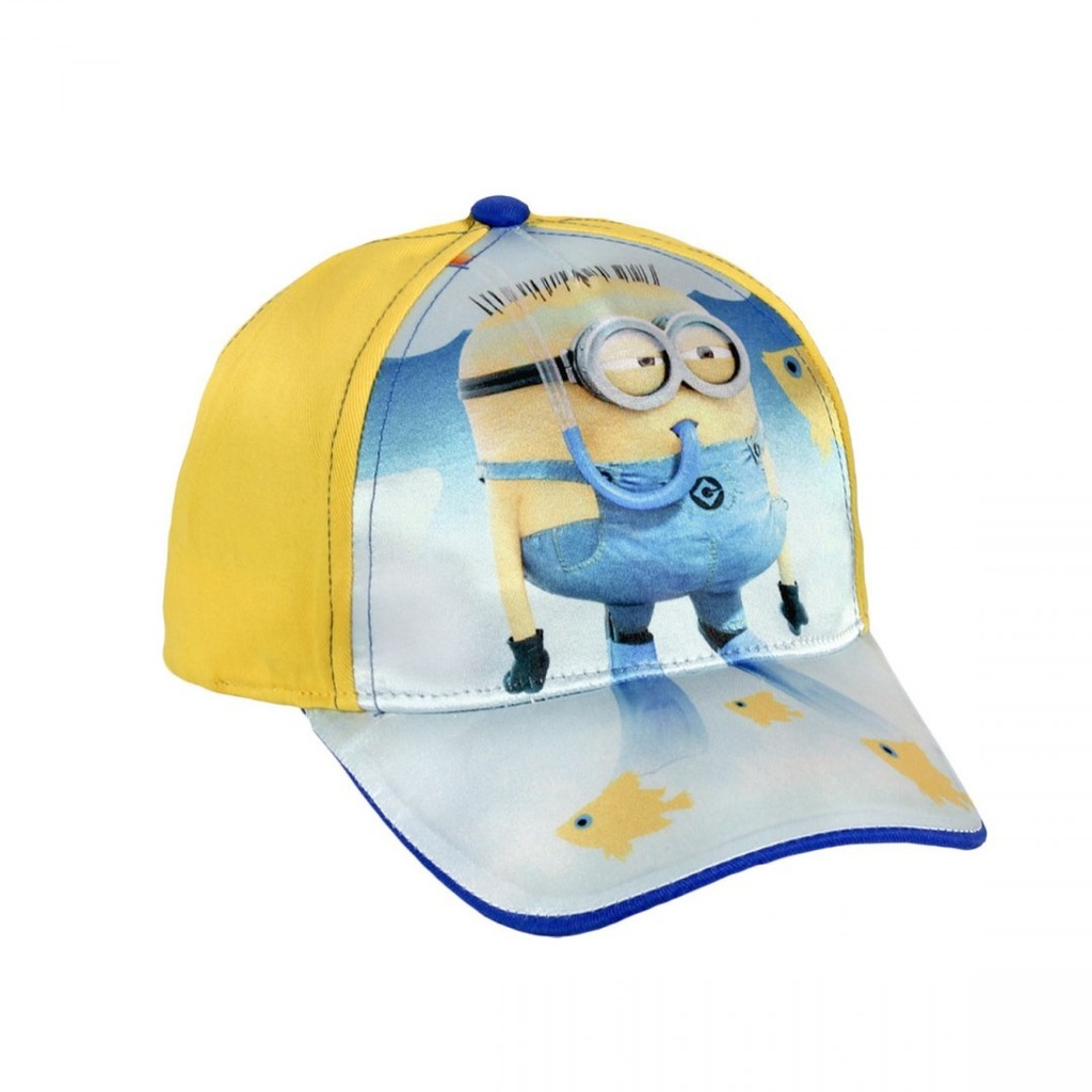 Czapka z daszkiem Minionki : Rozmiar: - 54 cm