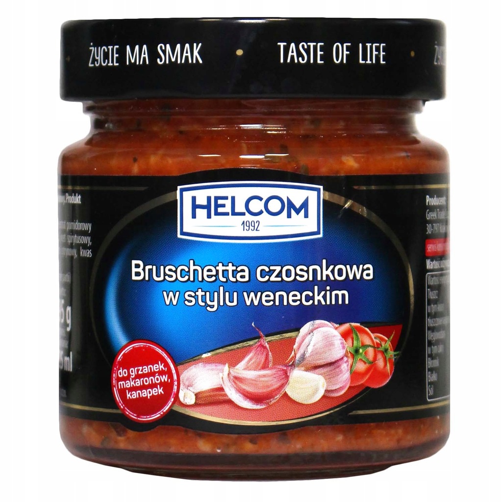 BRUSCHETTA CZOSNKOWA wenecka makarony sos 225ml