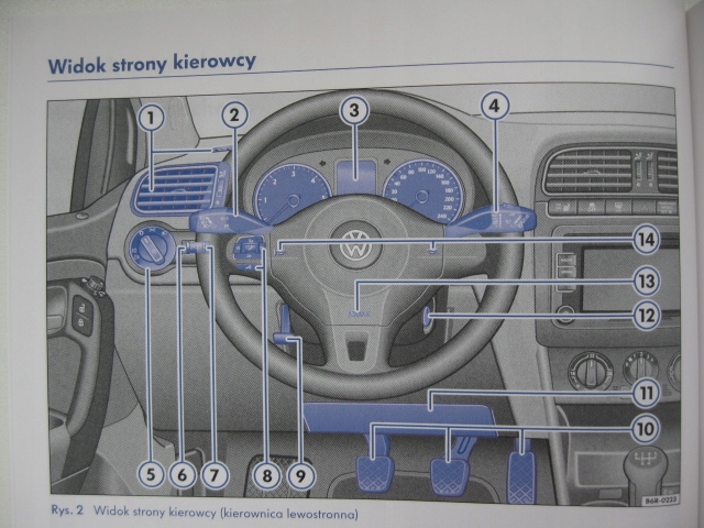 VW POLO V 20092014 Polska instrukcja VW POLO 6R