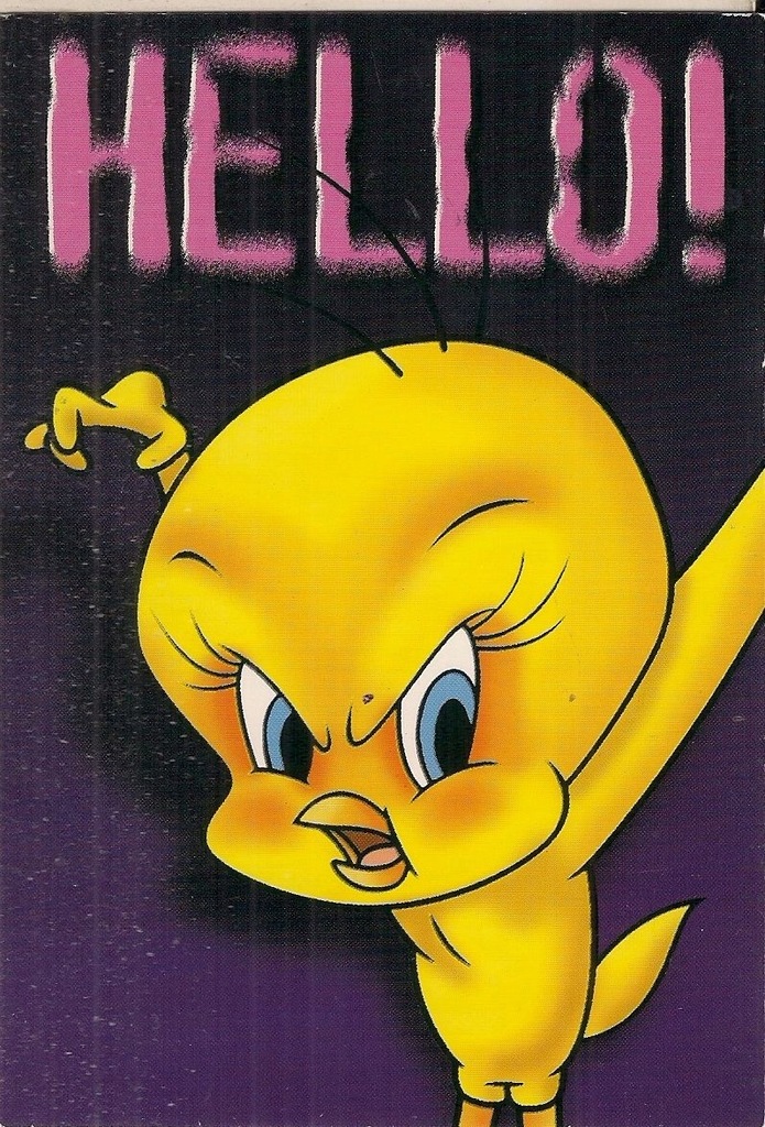 KURCZAK TWEETY bajka WARNER BROS