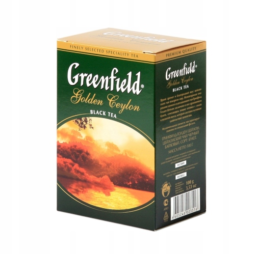 Greenfield Golden Ceylon 100g czarna liściasta