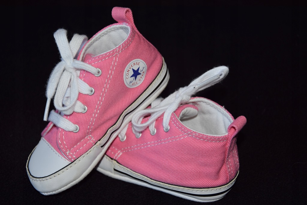 CONVERSE ALL STAR__RÓŻOWE TRAMPKI__20/12 CM