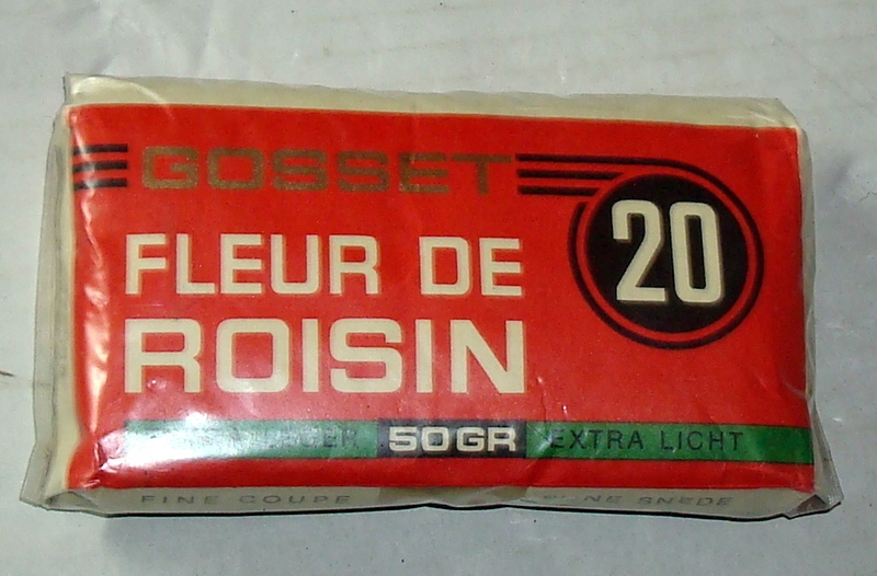 GOSSET No20 tytoń - stare opakowanie 50g - Belgia.